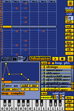 Map the samples in your instrument to keyboard keys!